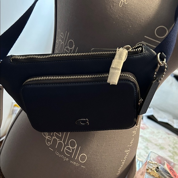 Coach Dark Blue Belt Bag - Picture 8 of 8